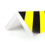 Self-adhesive yellow-black corner profile - foam