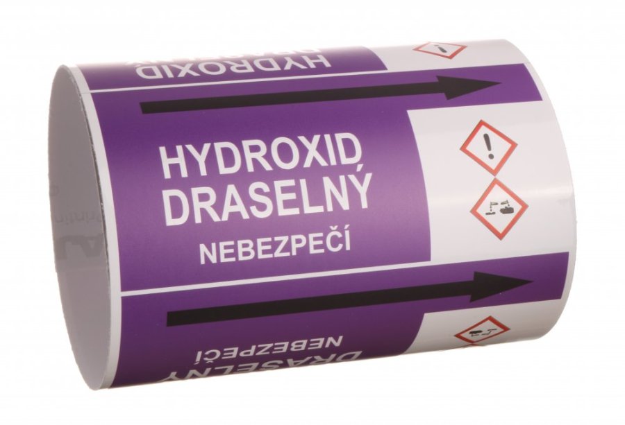 Páska na značení potrubí Signus M25 - HYDROXID DRASELNÝ
