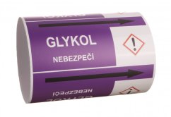 Páska na značení potrubí Signus M25 - GLYKOL