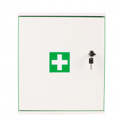 First aid kit wall mount, wooden, XDL 460