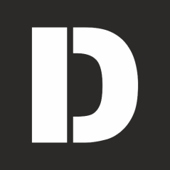 Šablona písmeno "D" vodorovné značení Šablona písmeno "D" vodorovné značení