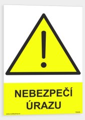 Nebezpečí úrazu