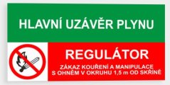 Hlavní uzávěr plynu