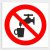 Voda nevhodná k pití - symbol