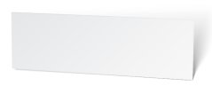 Plastová tabulka bez potisku 0,5 mm, rozměr: 297 x 90 mm Plastová tabulka bez potisku 0,5 mm, rozměr: 297 x 90 mm