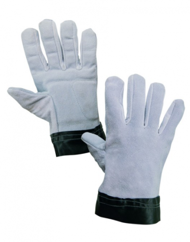 Anti-vibration gloves TEMA, full leather, size 10