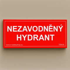 Nazavodněný hydrant