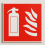 Fire extinguisher sign