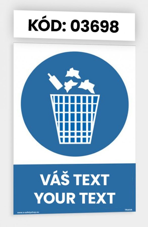 Command tables with own pictogram and text
