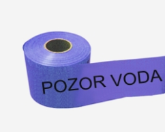 Fólie do výkopu - POZOR VODA