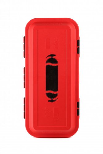 Compact fire extinguisher box 6 kg - PVC
