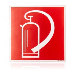 Fire extinguisher table