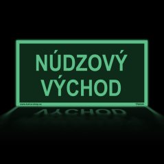 Tabuľka - Núdzový východ