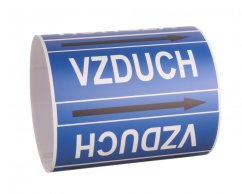 Páska na značení potrubí Signus M25 - VZDUCH
