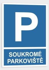 Soukromé parkoviště
