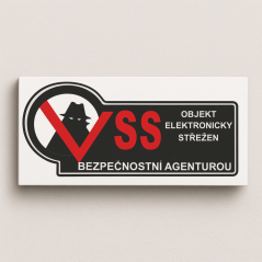 Objekt elektronicky střežen