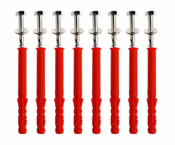 Anchoring set of screws 8 pcs / for speed limiter