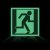 Emergency exit (right) EN ISO 7010