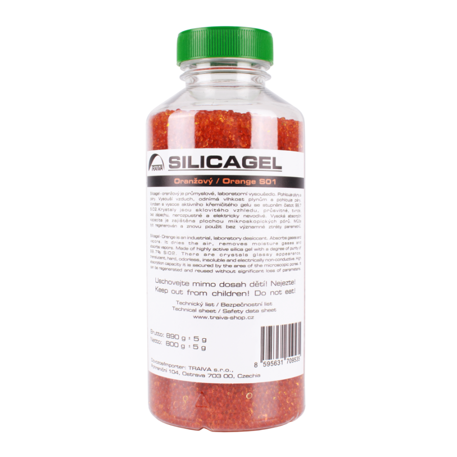 Silikagel SO1 - oranžový