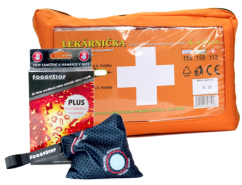 Car first aid kit and Foggystop plus, set