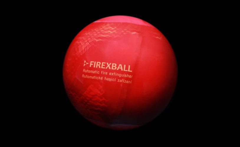 Fire extinguishing ball Firexball (1.3 kg powder Furex 770, Fireball)