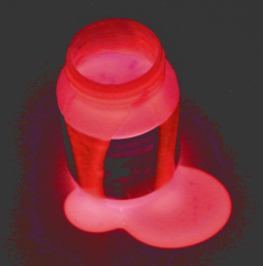 Fotoluminiscenčná farba s vysokou svietivosťou, LumiSafe Hi-Glow