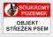 Objekt střežen psem