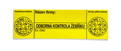 Kontrola žebříku