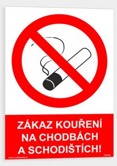 Zákaz kouření na chodbách a schodištích