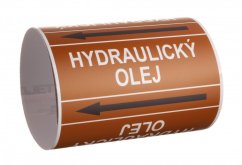 Páska na značení potrubí Signus M25 - HYDRAULICKÝ OLEJ