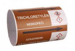Páska na značení potrubí Signus M25 - TRICHLORETYLÉN