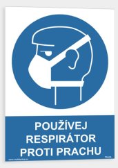 Používej respirátor proti prachu