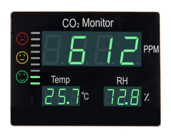 Detektor oxidu uhličitého CO2