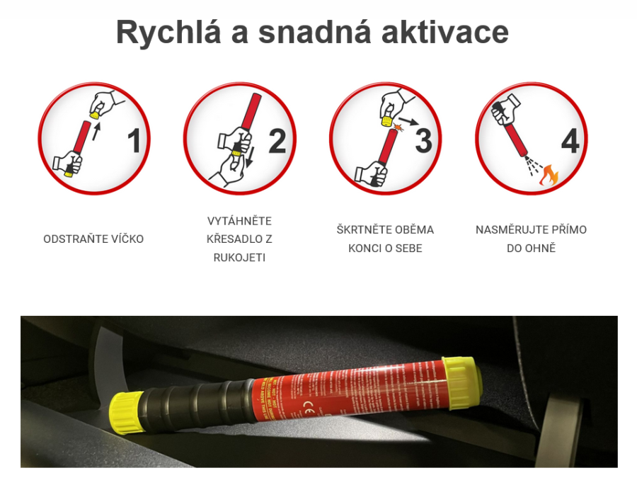 FSS Fire aerosolový hasicí přístroj