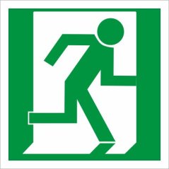 Nouzový východ (vpravo) EN ISO 7010