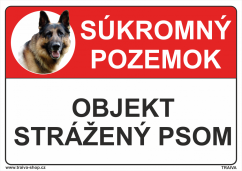 Objekt strážený psom