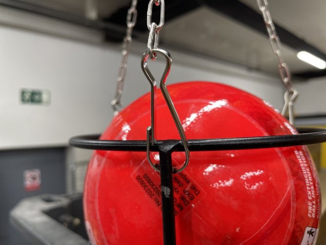 FIREXBALL Suspension system (chain 3x30 cm)