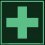 První pomoc - symbol  Označení lékárničky na zeď