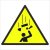 Warning! Falling objects - symbol