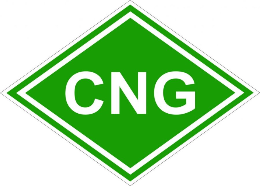 Samolepka - CNG
