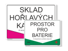 Door signs - Room inscriptions