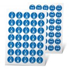 Command symbols 35 pcs per sheet