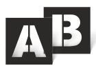 Šablóny písmen
