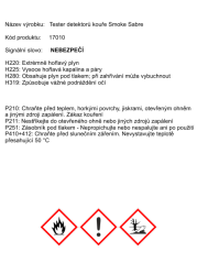 Tester detektorů kouře Smoke Sabre