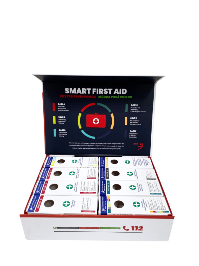 Výbava lékárničky Special - Chytrá první pomoc - Smart First Aid