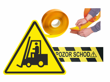 Podlahové značení skladů - Varianty - fotoluminiscenční - Ø 60mm - Kód: 10821