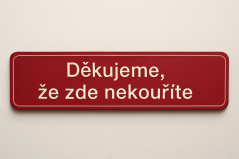 Děkujeme, že zde nekouříte