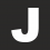 Letter "J" horizontal signage template