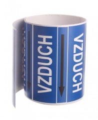 Páska na značenie potrubia Signus M25 - VZDUCH