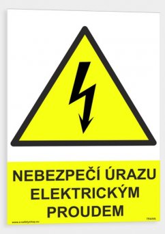 Nebezpečí úrazu elektrickým proudem